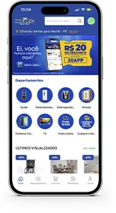 Telas do App Império